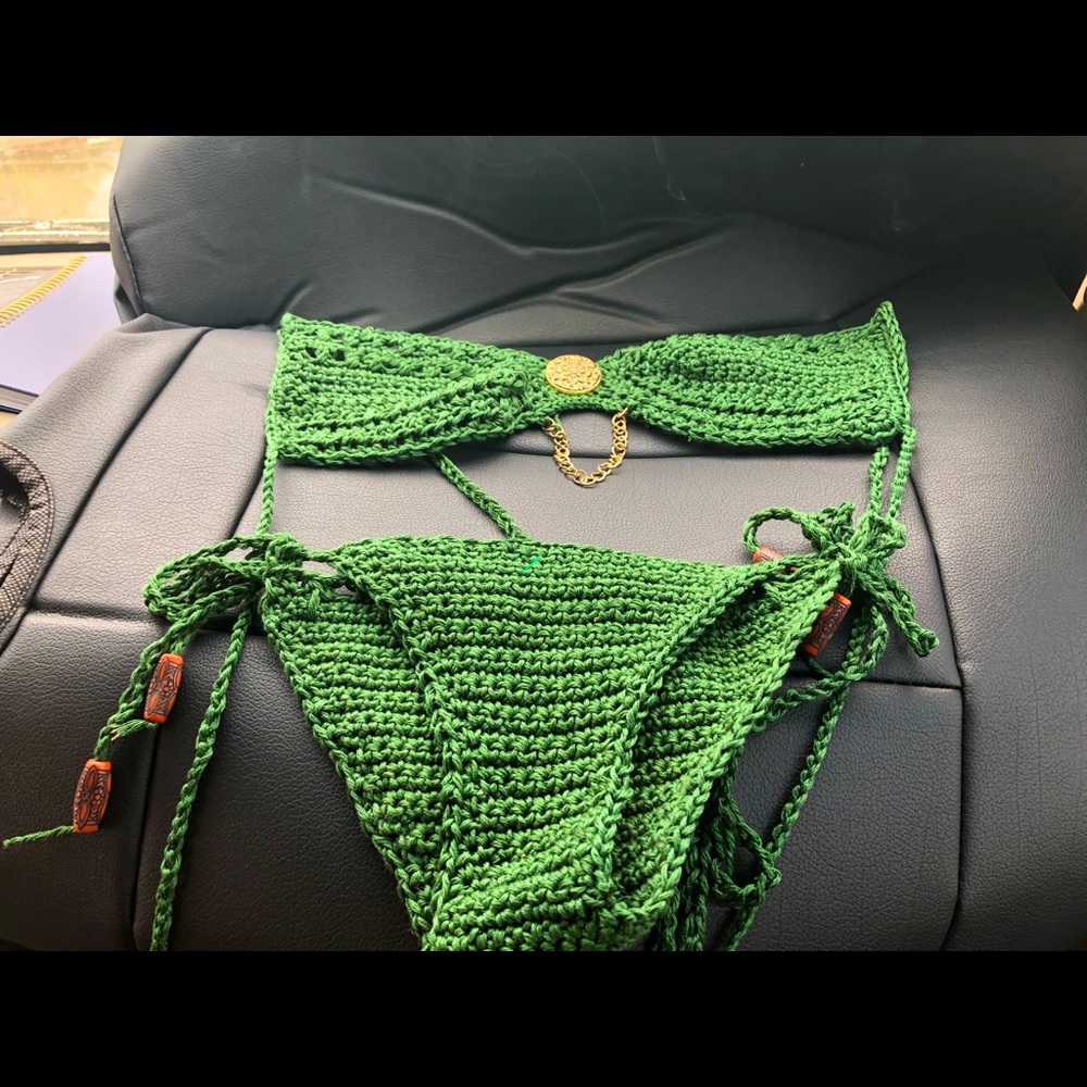Handmade crochet bikini